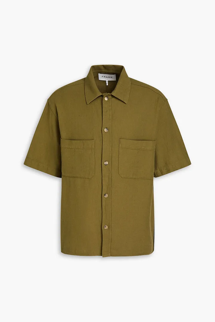 Cotton-twill shirt