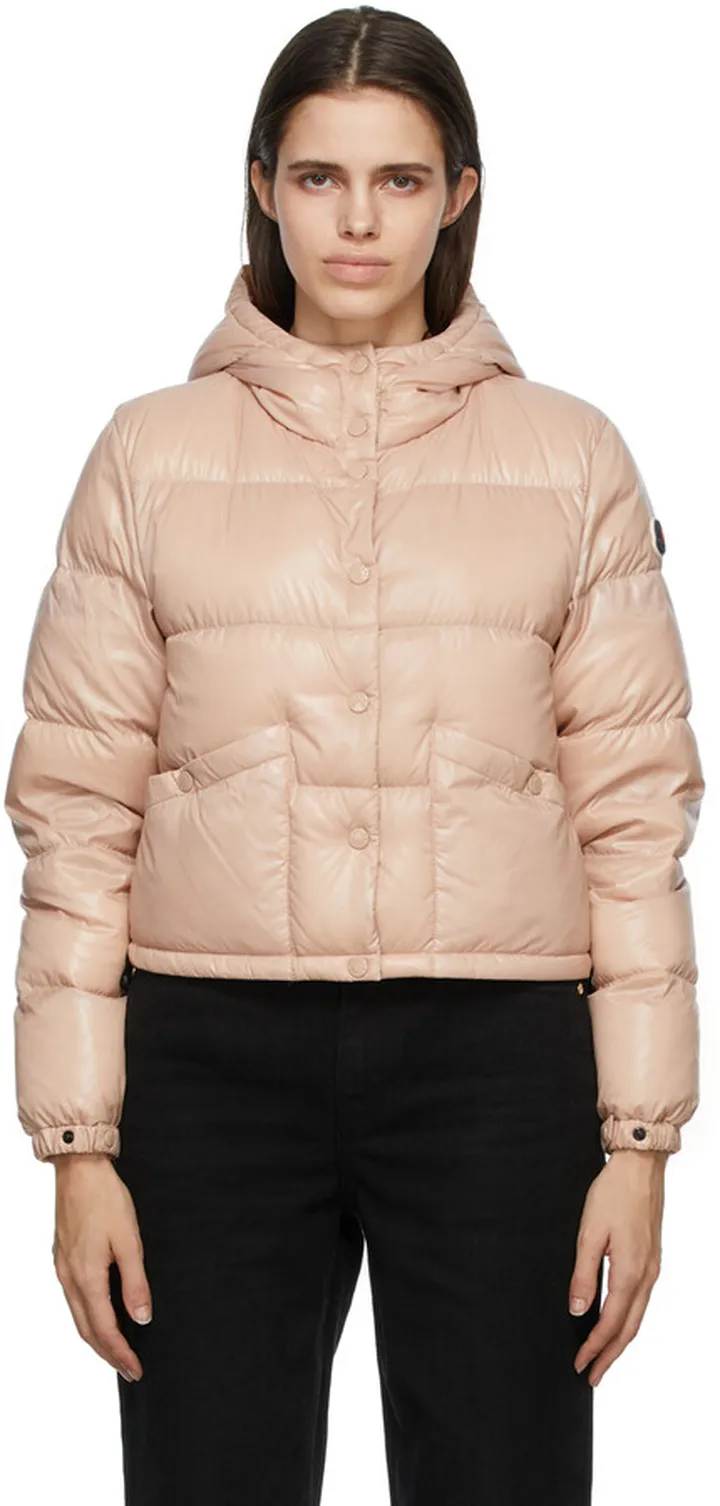 Moncler Pink Down Bardanette Jacket