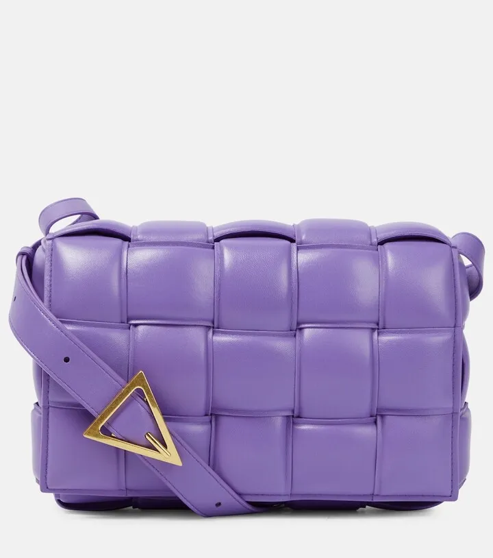 Padded Cassette leather shoulder bag