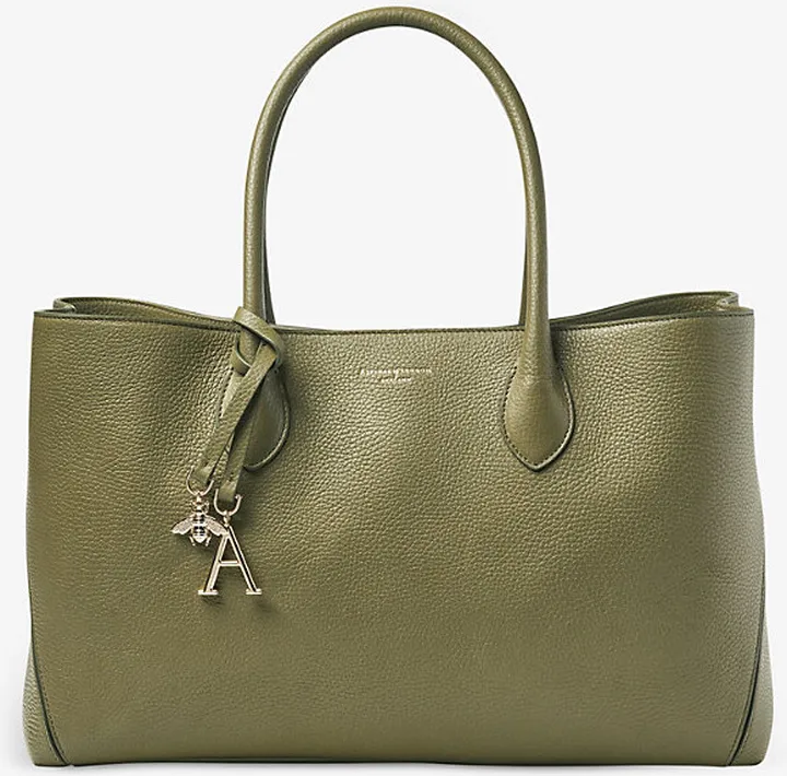 Fern London Charm-embellished Leather Tote bag