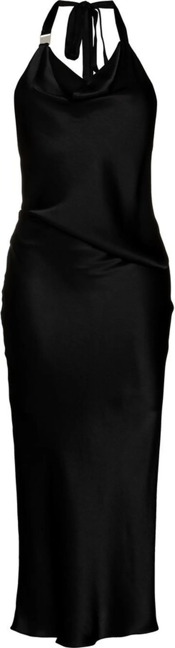 Draped Halterneck Dress