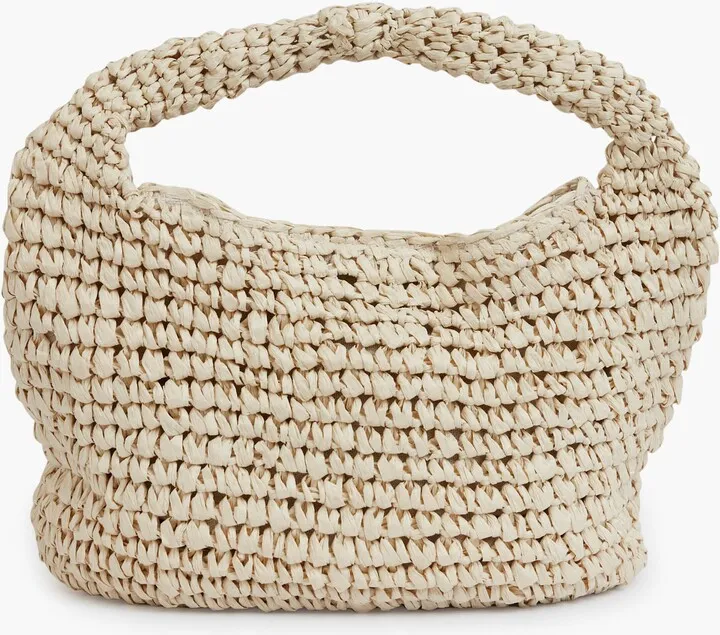 Natural Mini Slouch Bag