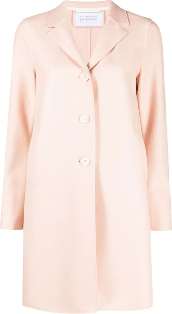 Button-Up Wool Coat