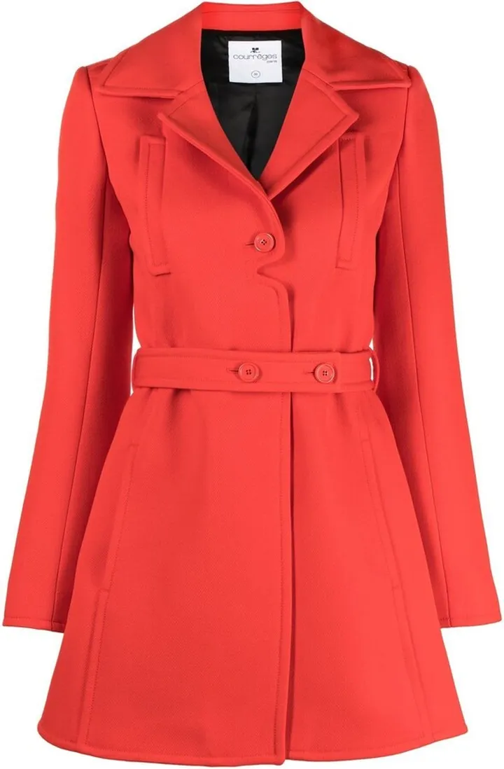 Tailored Virgin Wool Coat