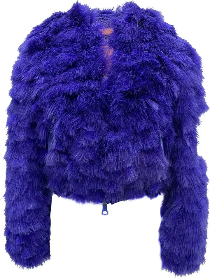 Feathers Bomber Jacket