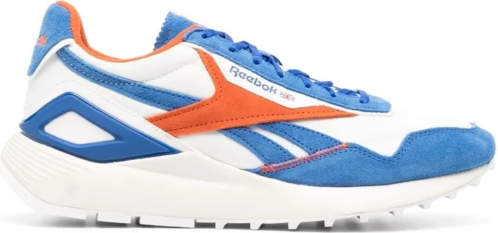 Colour-Block Panelled Low-Top Sneakers
