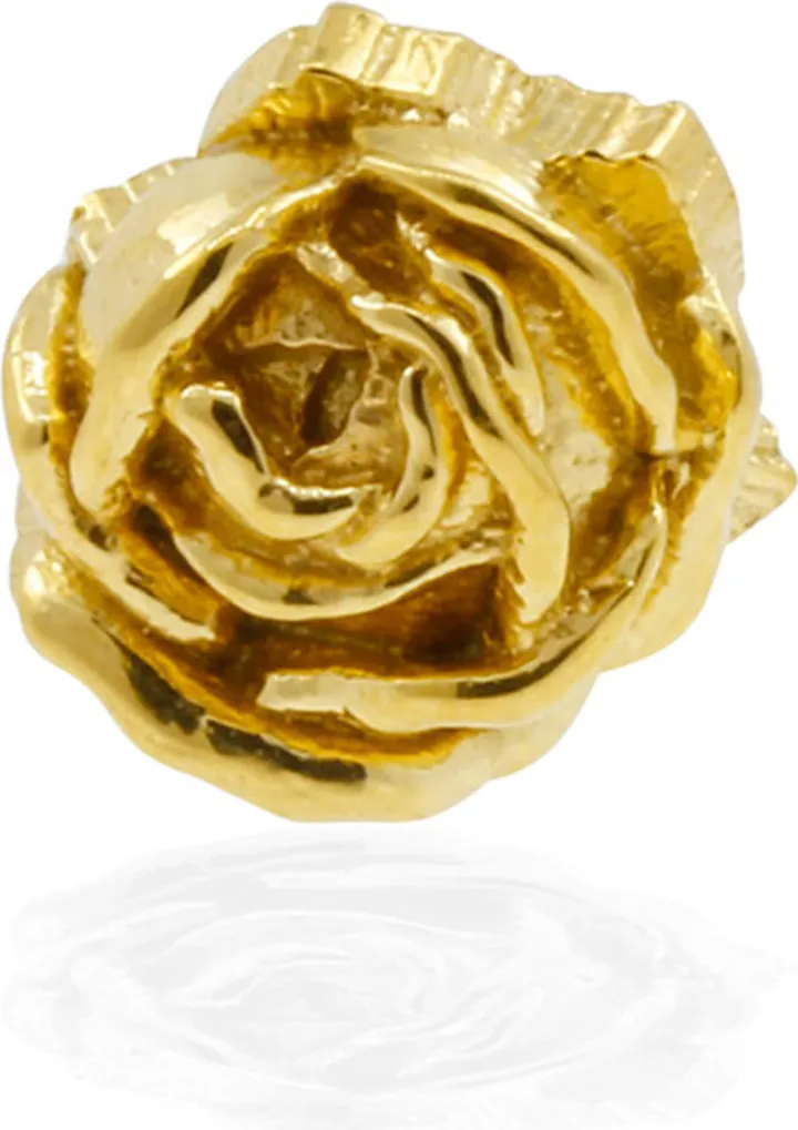 Lee Renee - Rose Lapel Pin - Gold