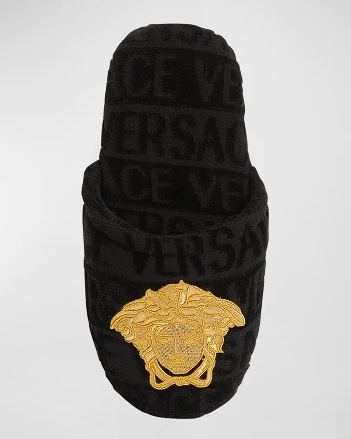 Men's Medusa Logomania Slippers