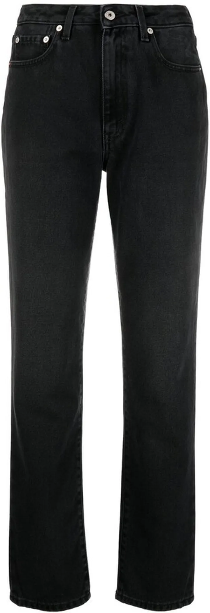 Slim-Fit High-Waisted Jeans