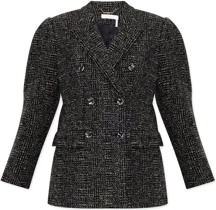 Chloé Double-Breasted Cropped Jacket