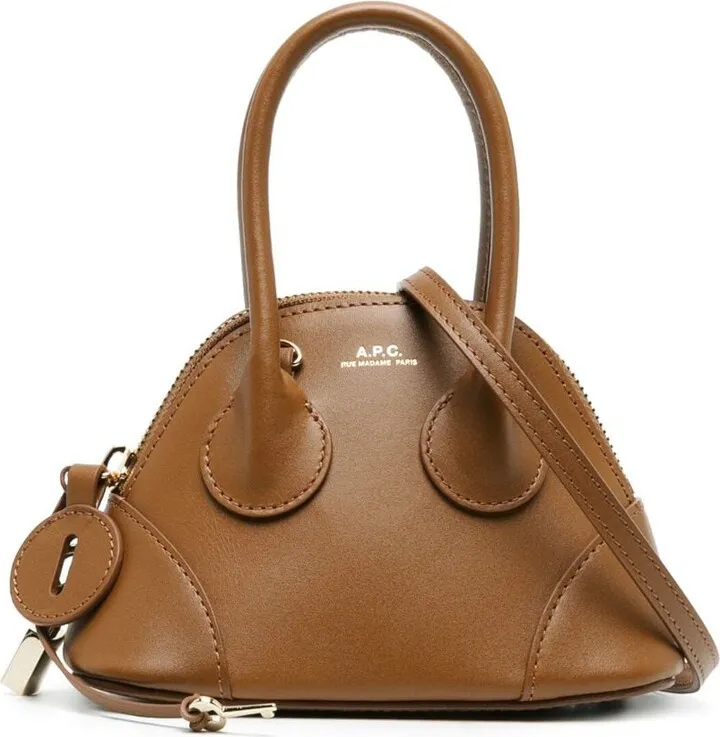 mini Emma leather tote bag