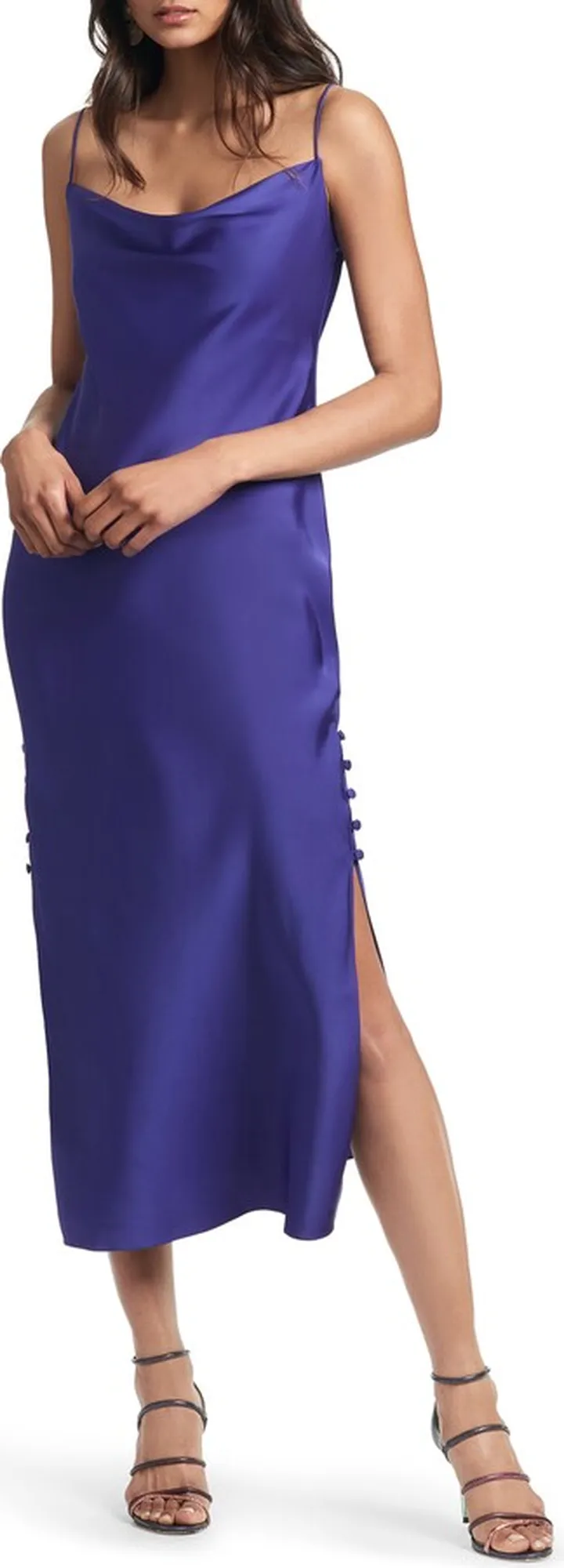 Sanza Cowl Neck Slipdress