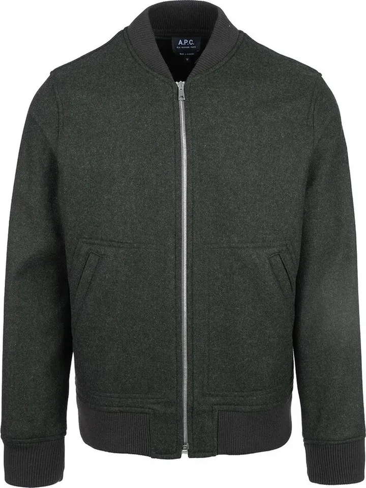 A.P.C. Larry Zipped Bomber Jacket