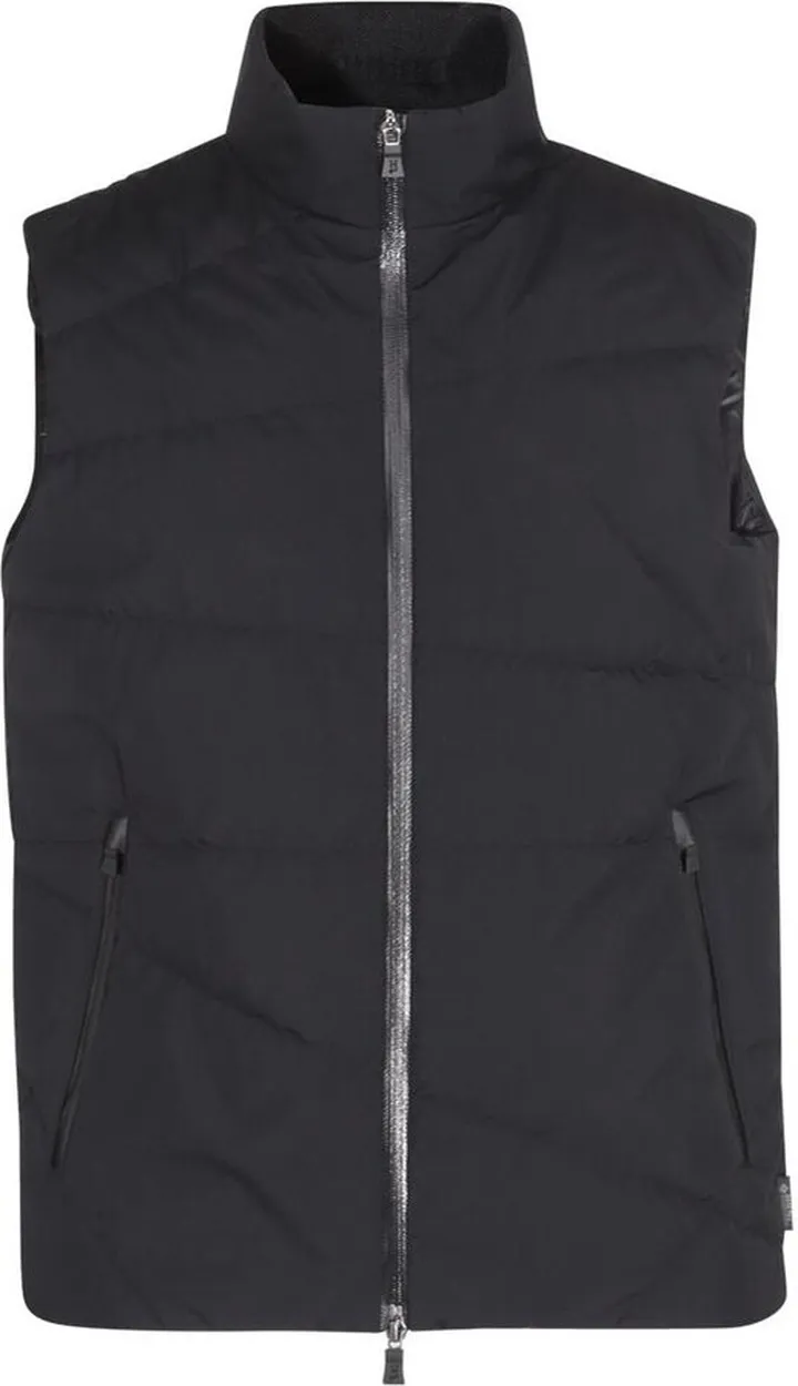 Herno Highneck Zipped Vest