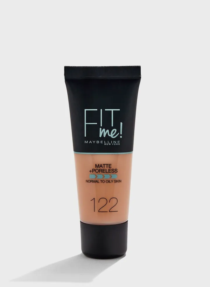 Fit Me Matte & Poreless Foundation - 122 Creamy Beige