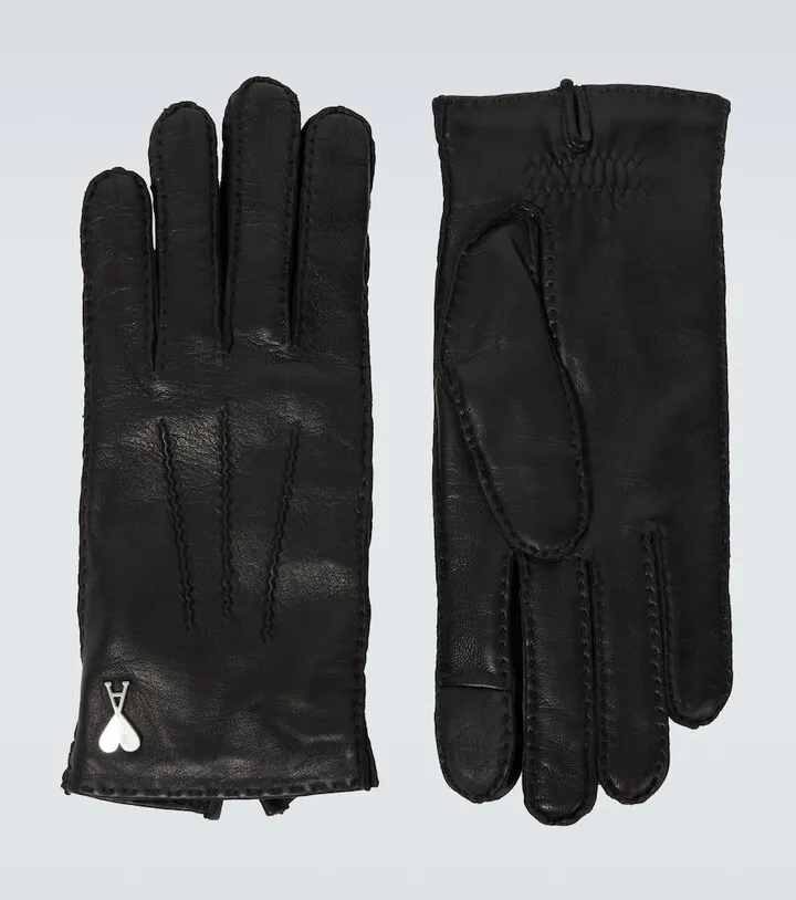 Leather gloves