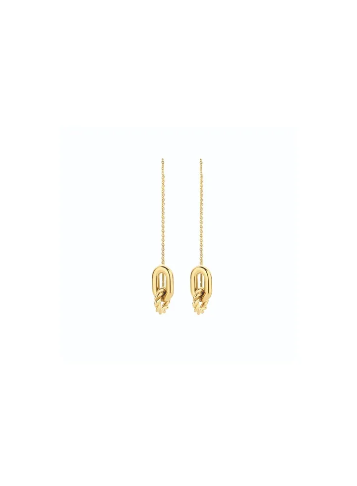 Shaped Drop Earrings
