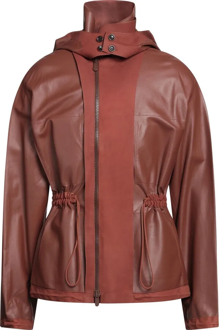 Overcoat Brick Red