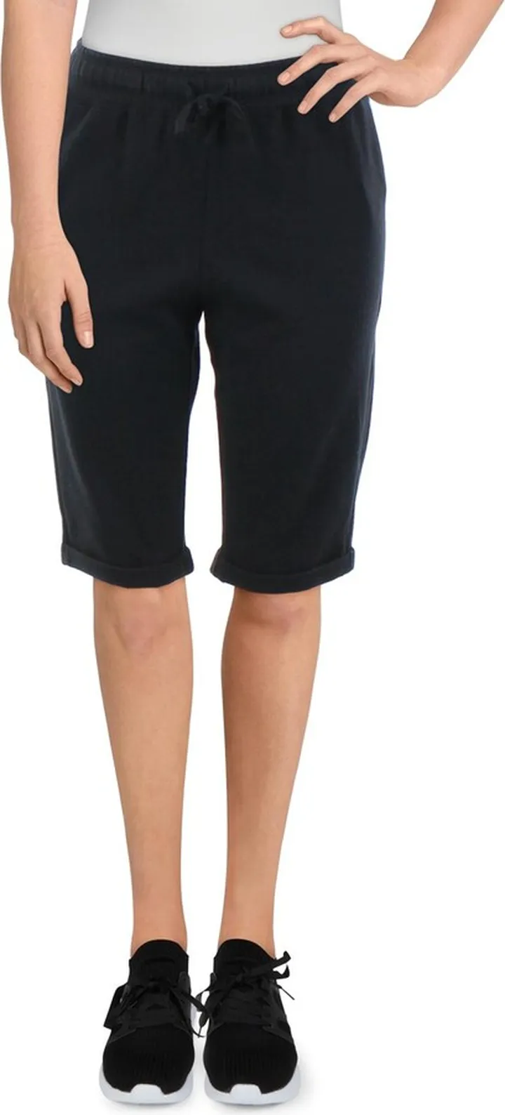 Mariposa Womens Cuffed Casual Bermuda Shorts