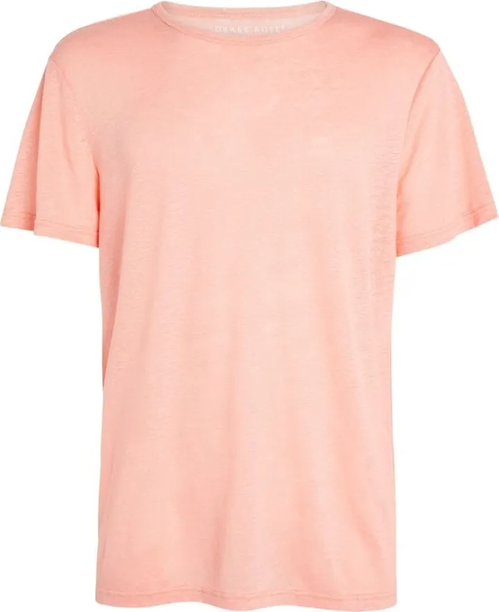 Derek Rose Linen Jordan T-Shirt