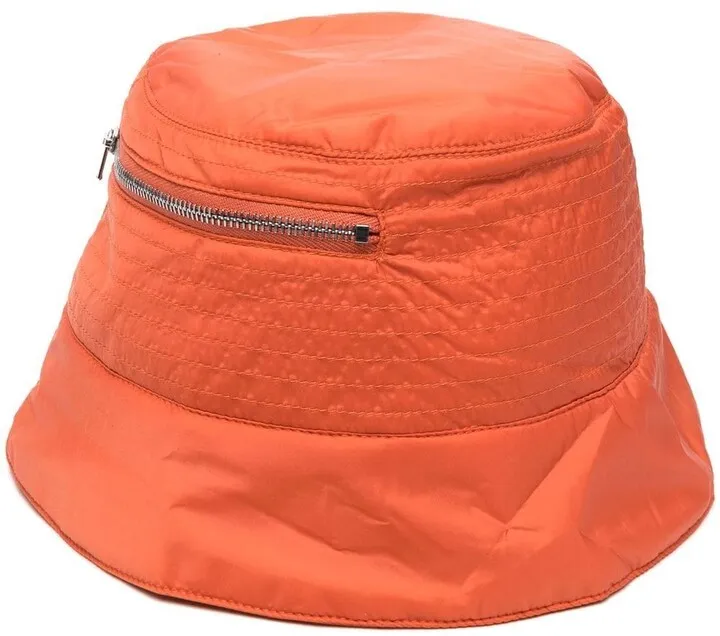 Zip-Pocket Bucket Hat