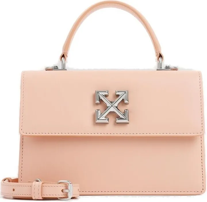 Off-White Jitney 1.4 Logo Plaque Tote Bag