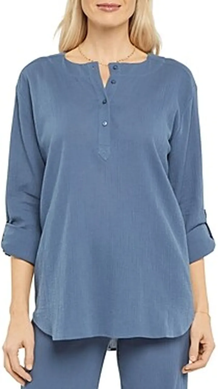 Nydj Utility Tunic Blouse