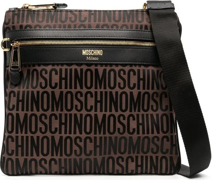 Jacquard-Logo Cross-Body Bag