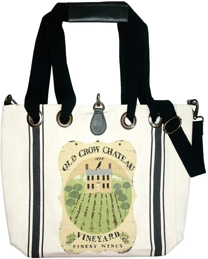 Old Crow Chateau Tote Bag