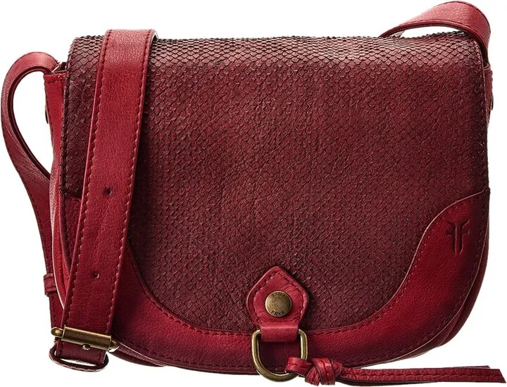 Frye Shiloh Small Leather Saddle Bag