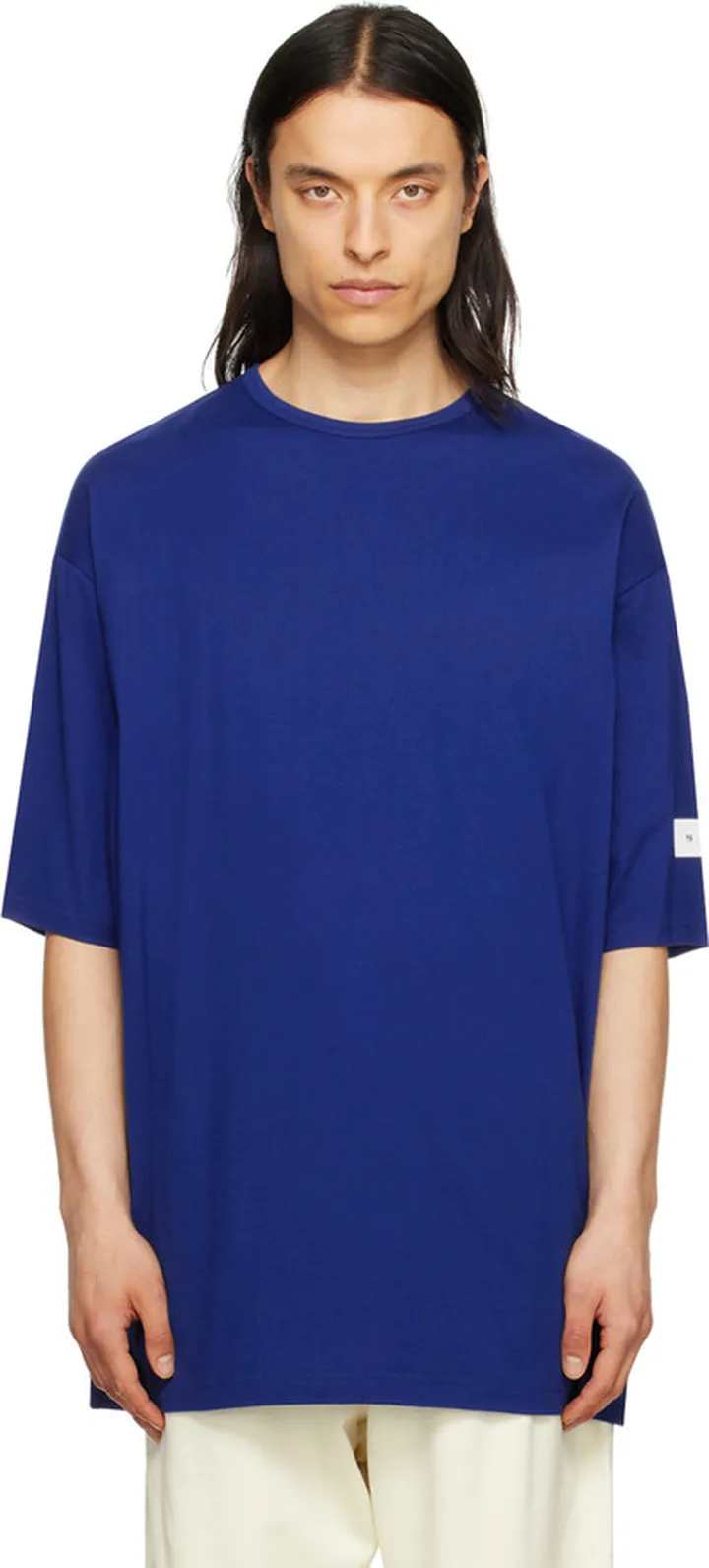 Y-3 Blue Boxy T-Shirt