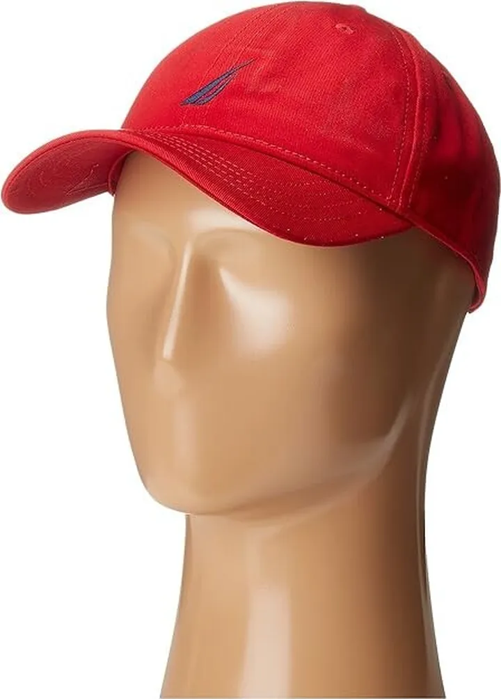 Nautica Chino Twill J-Class Cap (Deck Red) Caps