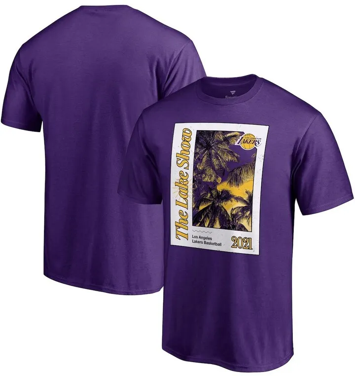 Men's Purple Los Angeles Lakers The Lake Show Hometown Collection T-shirt
