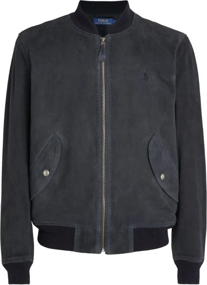 Polo Ralph Lauren Suede Bomber Jacket