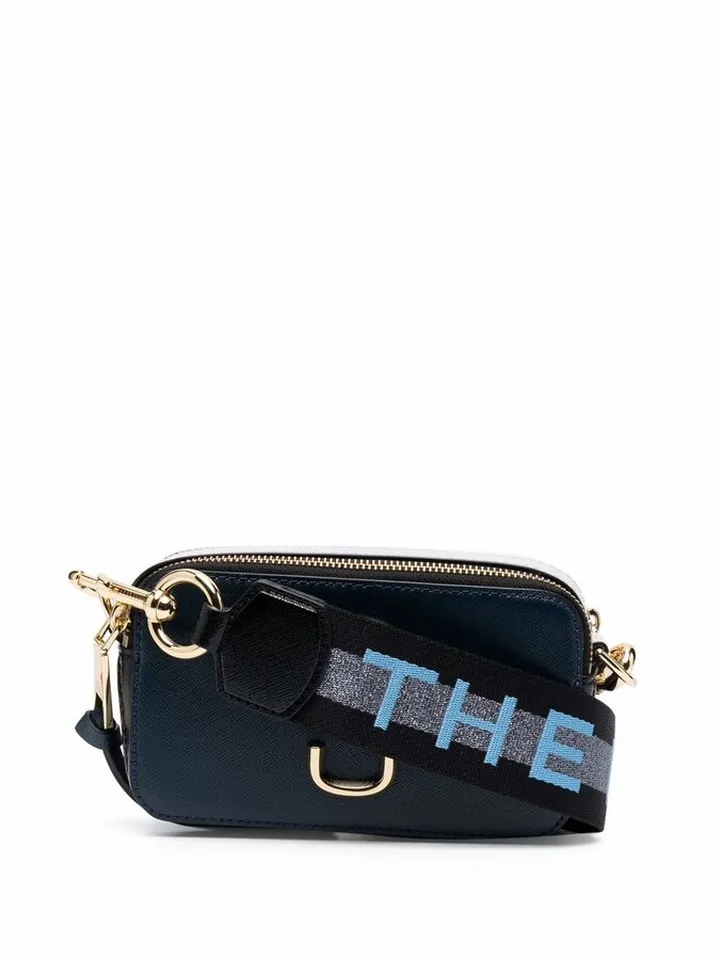 Logo-Plaque Crossbody Bag