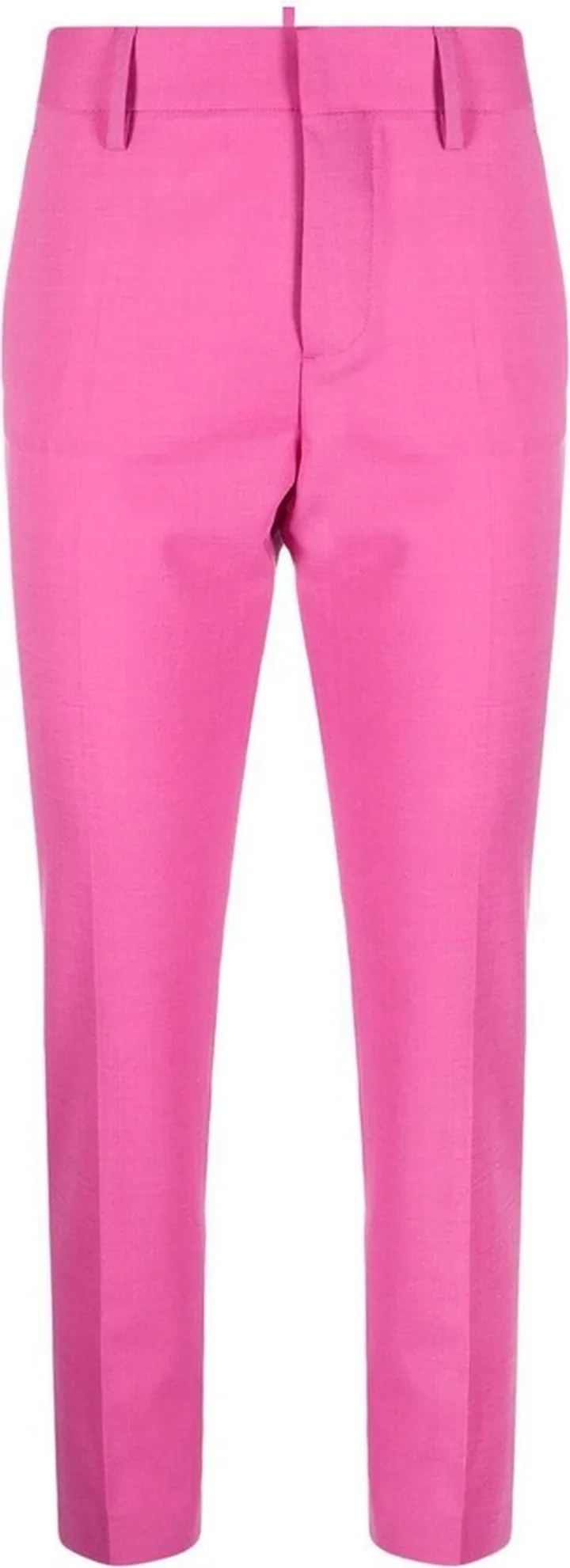 Slim-Cut Cropped Trousers