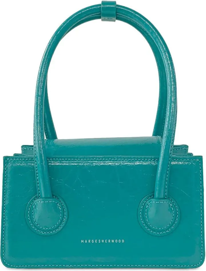 Mini Grandma rolled leather bag