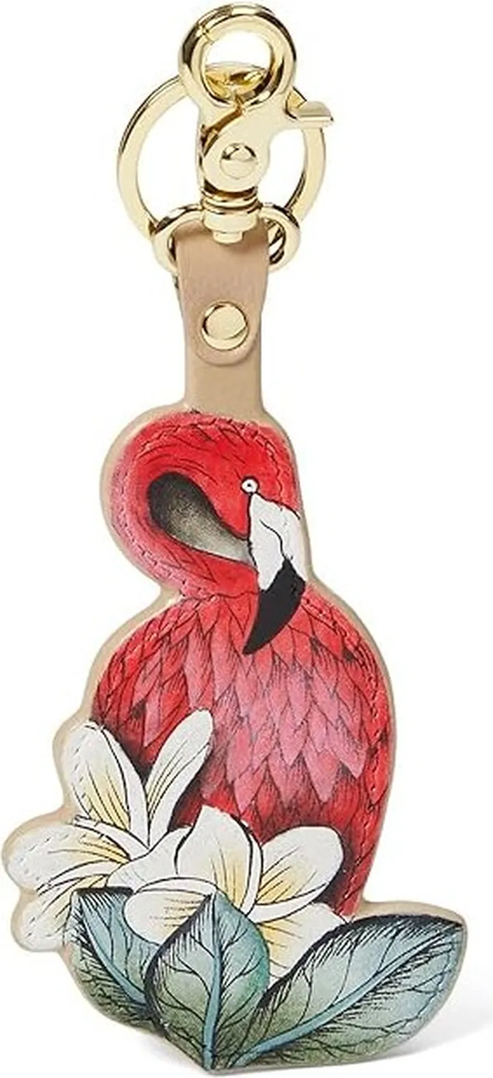 Anuschka Painted Leather Bag Charm K0036 (African Adventure) Handbags