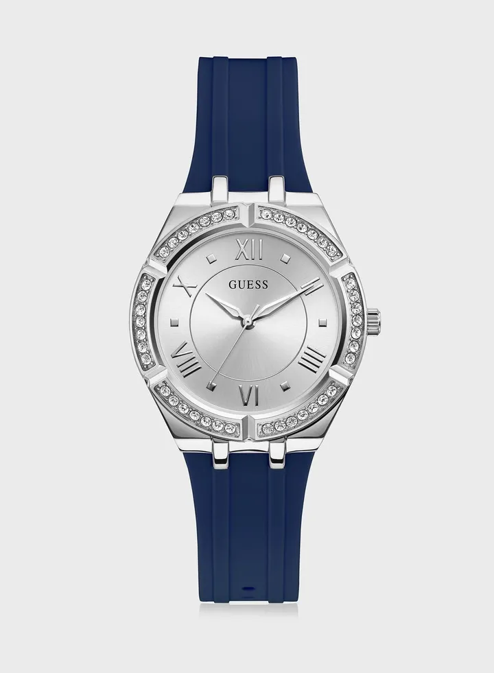 Silicone Strap Cosmo Analog Watch