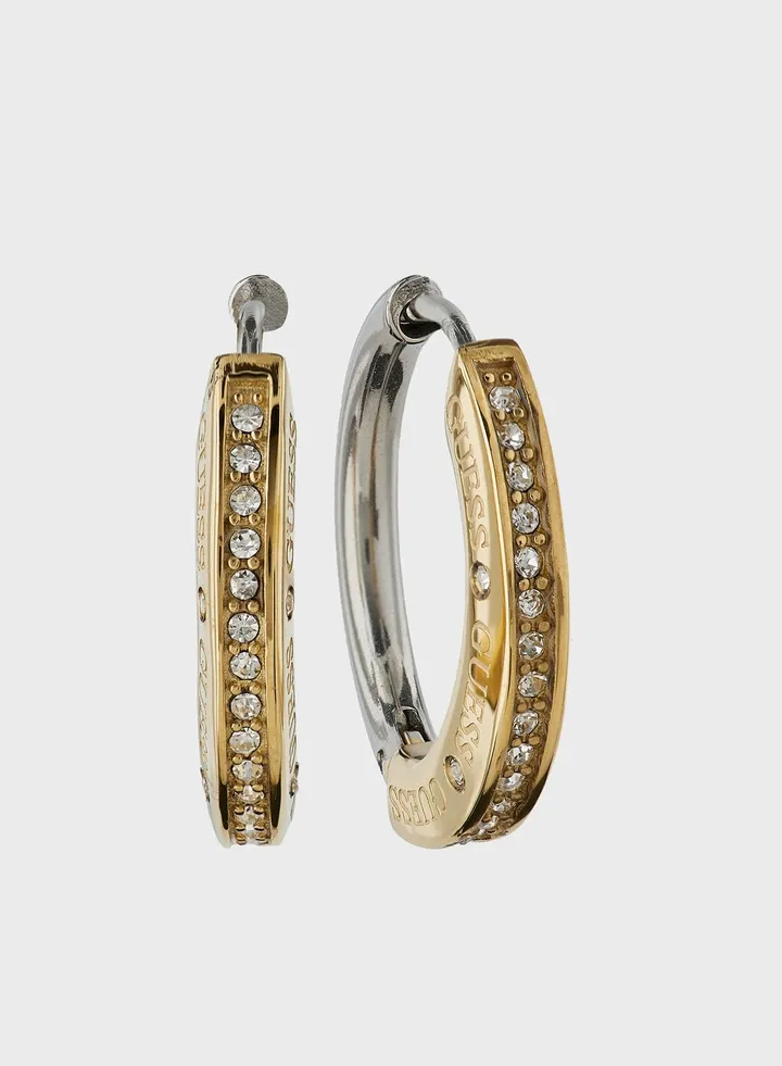 Pave Huggies Earrings