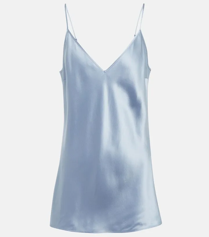 Clea silk satin camisole