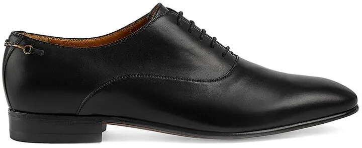 Lier Lace-Up Leather Loafers