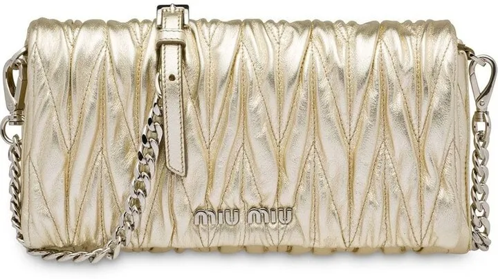 Matelassé mini bag