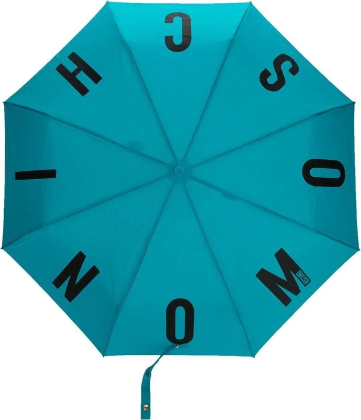 Logo-Print Detail Umbrella