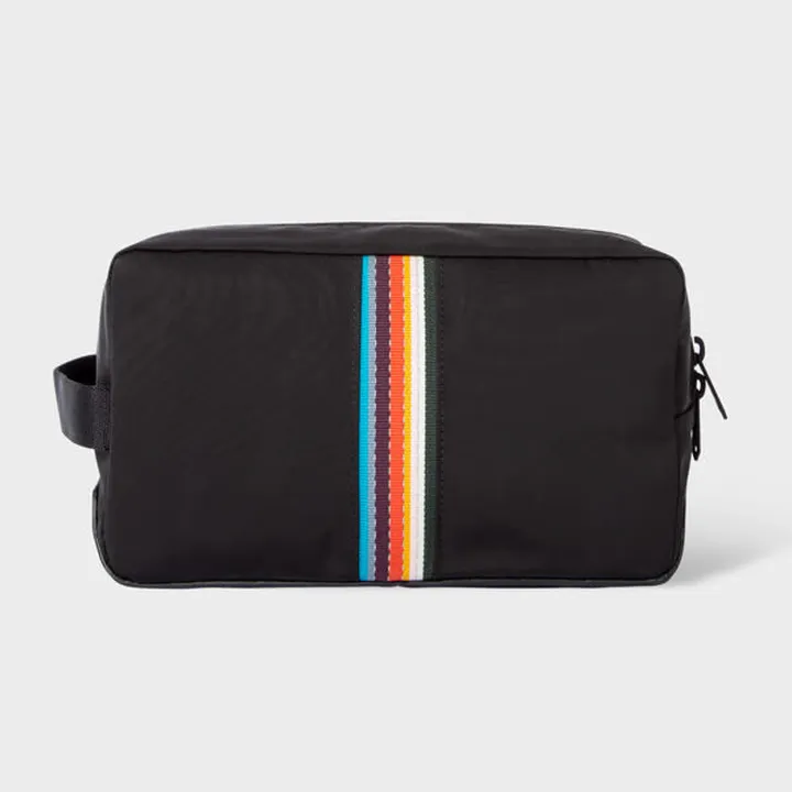 Black Cycling Wash Bag