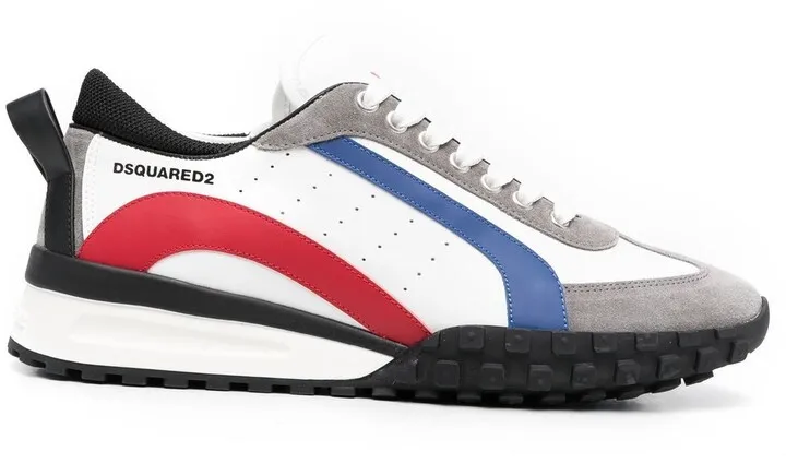 Legend panelled low-top sneakers