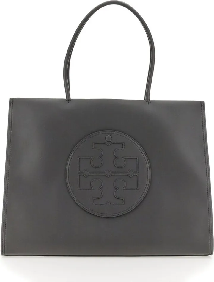 Tory Burch Ella Logo Patch Large Tote Bag