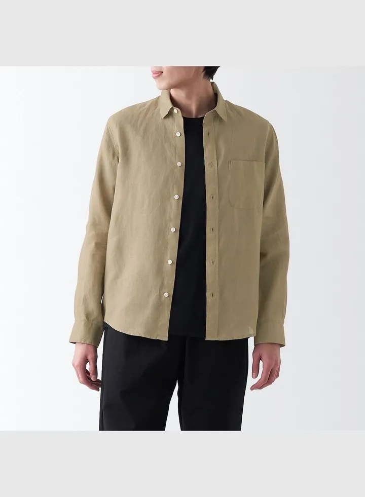 French Linen Washed Shirt