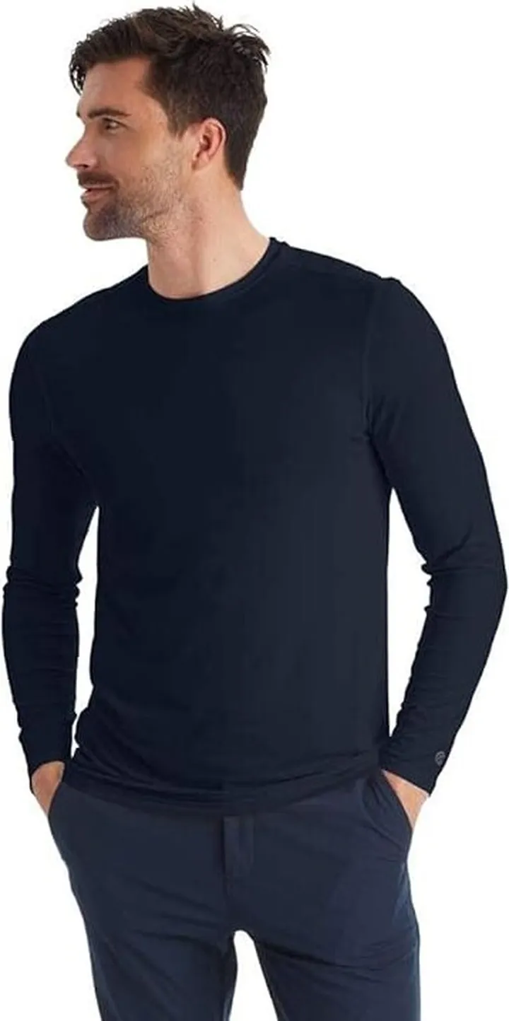 C9 Champion Men's Long Sleeve Tech Tee (Navy) Men's T Shirt