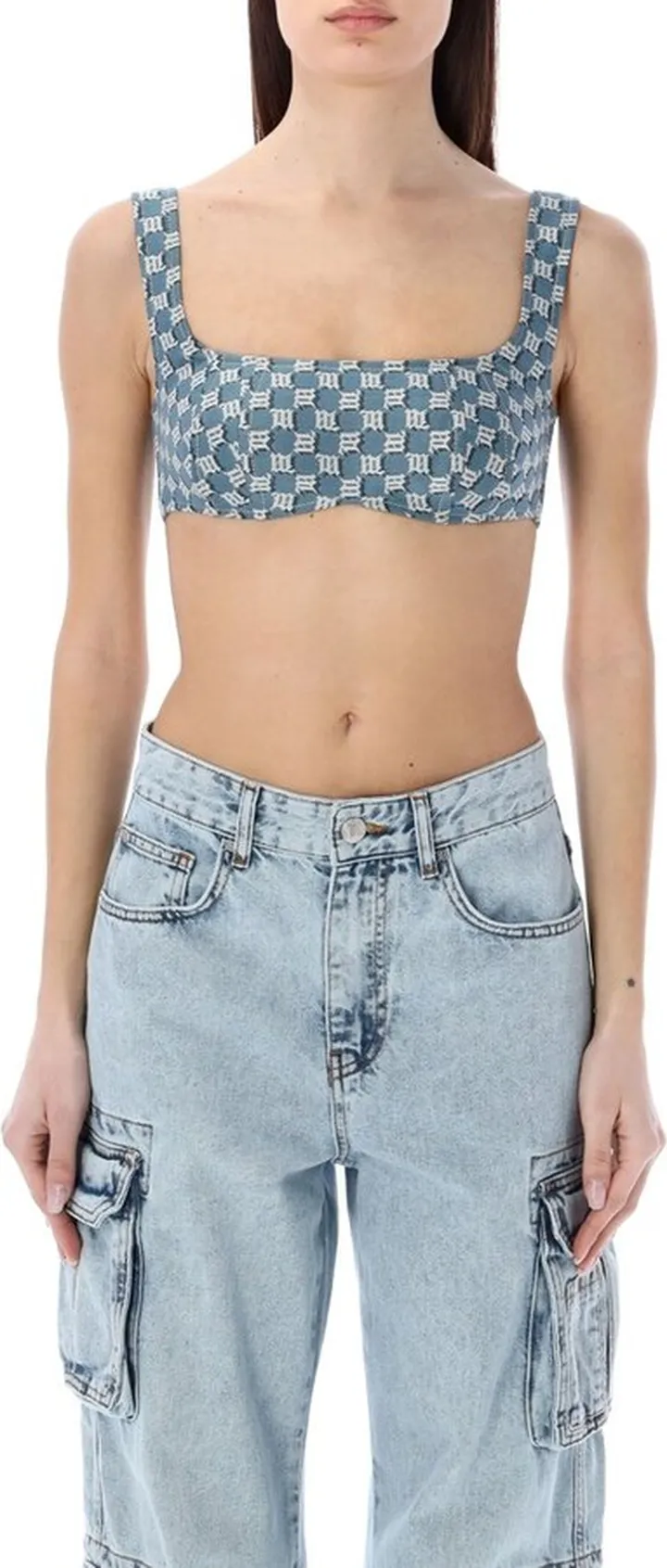 Misbhv Monogram Jacquard Bra